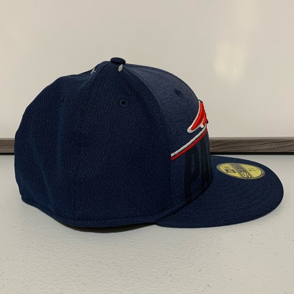 New England Patriots New Era Navy 2023 NFL Training Camp 59FIFTY Fitted Hat - Picture 2 of 9